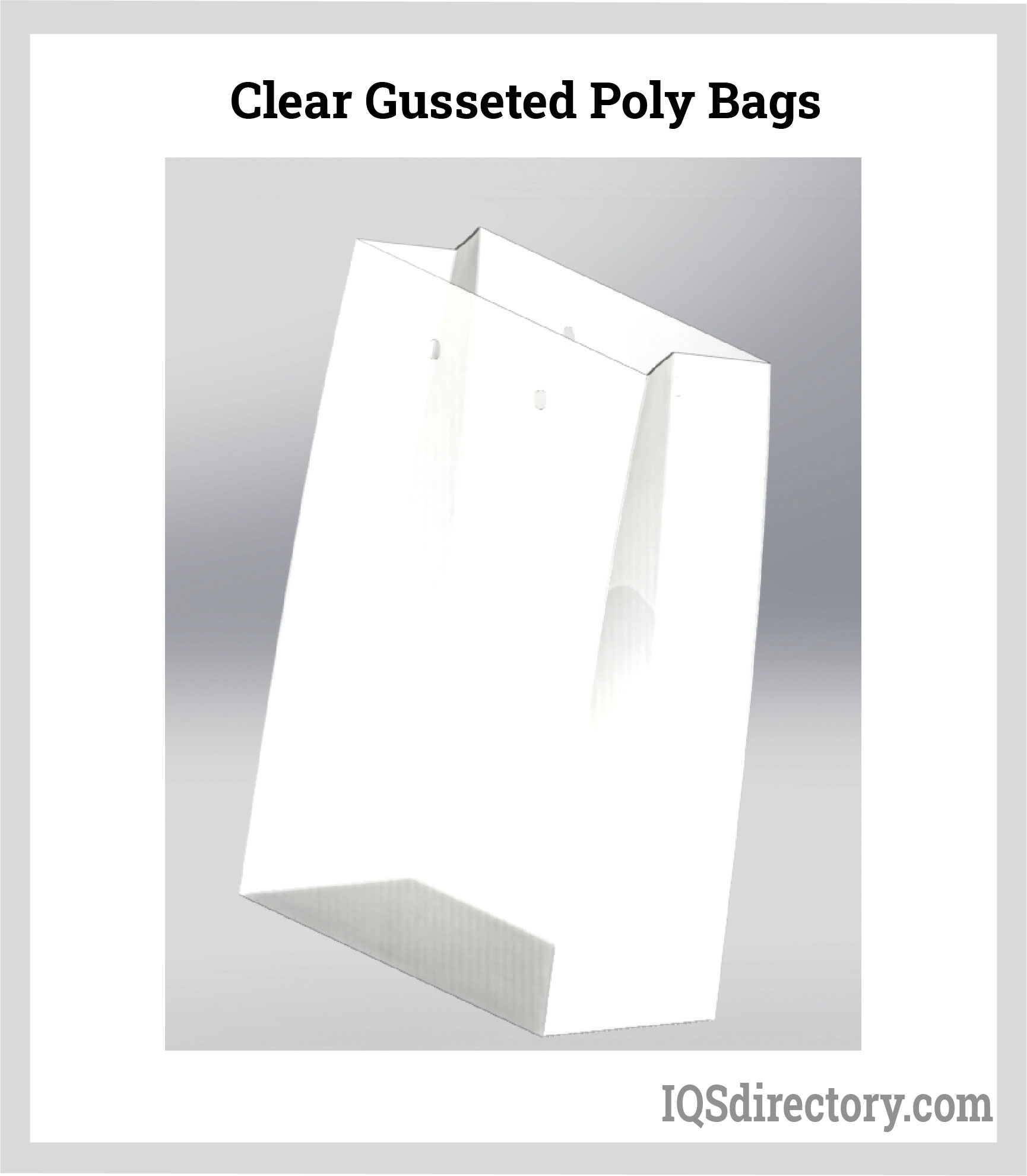 Clear Gusseted Poly Bags 3 mil 24W X 10D X 48L India  Ubuy